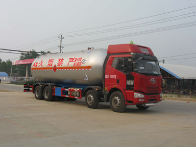 国五解放前四后八液化气体运输车 